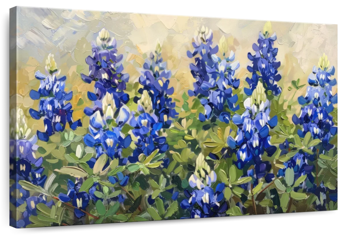 Texas Bluebonnets II Wall Art